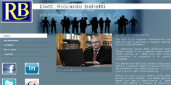 home page sito www.riccardobelletti.it